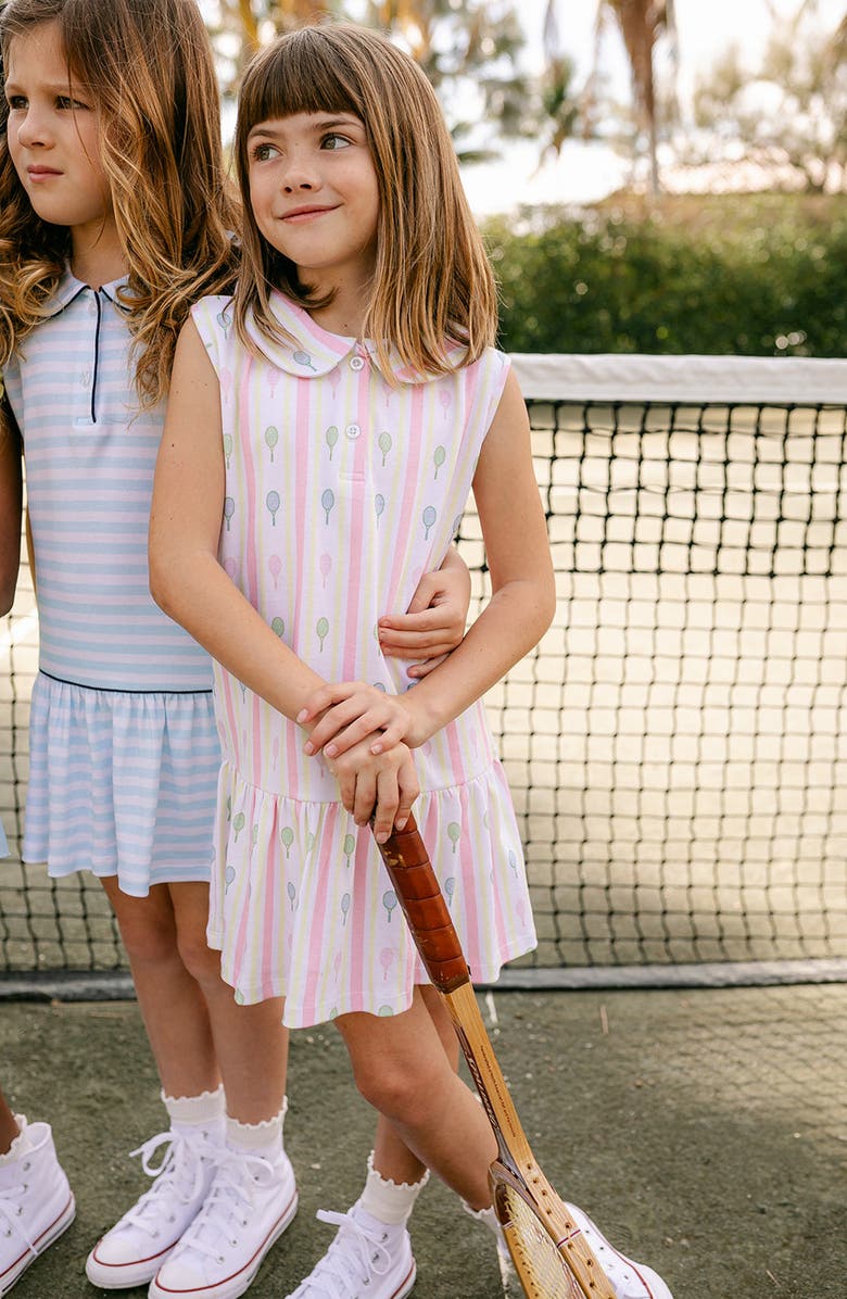 Little Paper Kids Louisa Dress, Alternate, color, Racquet Club