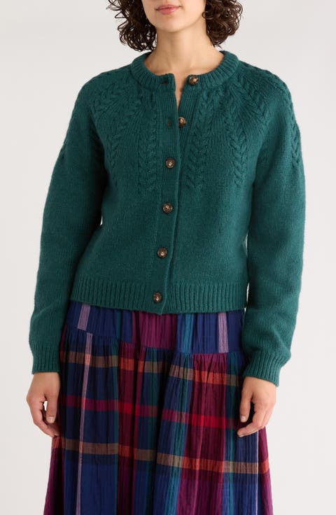 Everly Cable Stitch Cardigan