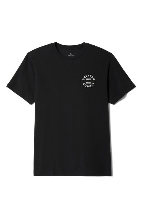 Oath V Cotton Logo Graphic T-Shirt