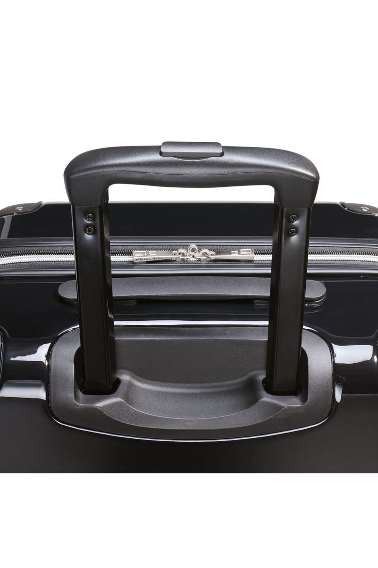 Up in Paris Upright Suitcase, Alternate, color, Black