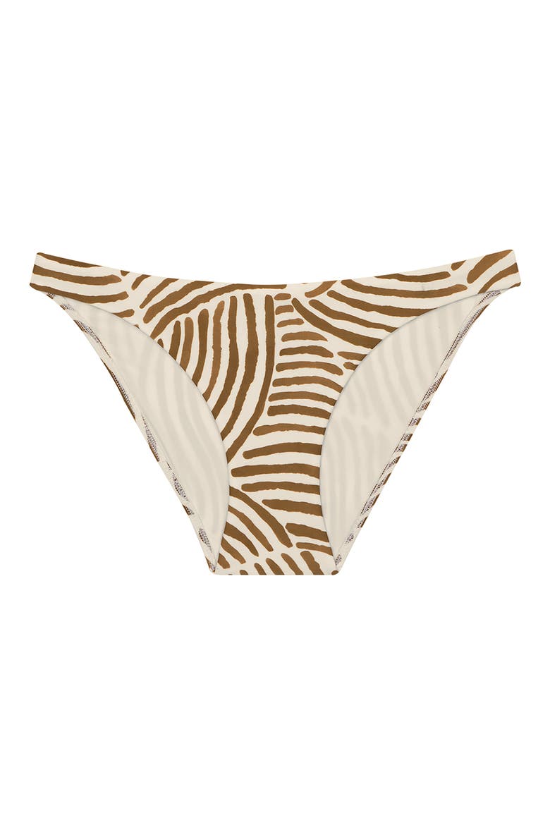 Bia Printed Tube Bikini Bottoms, Alternate, color, BEIGE MULTI