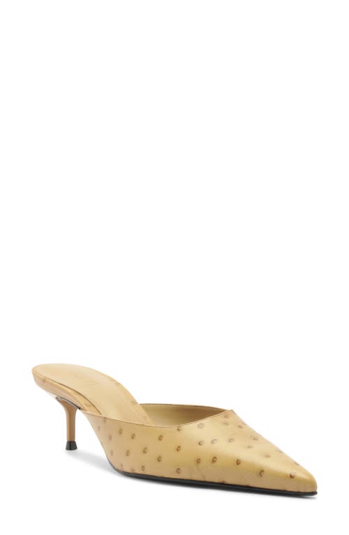Schutz Julie Pointed Toe Mule In Neutral