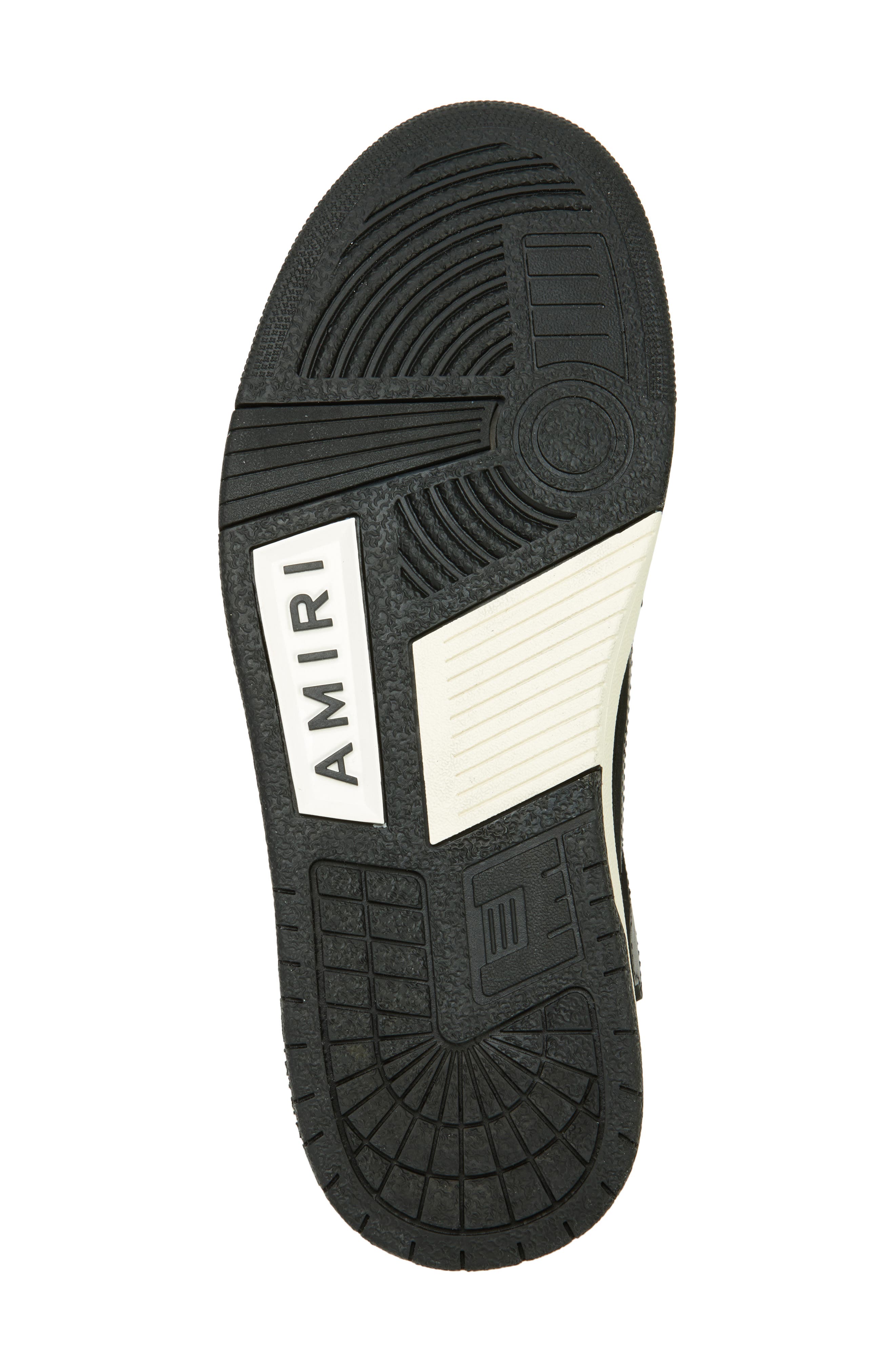 AMIRI Crystal Skeleton Low Top Sneaker, Alternate, color, 