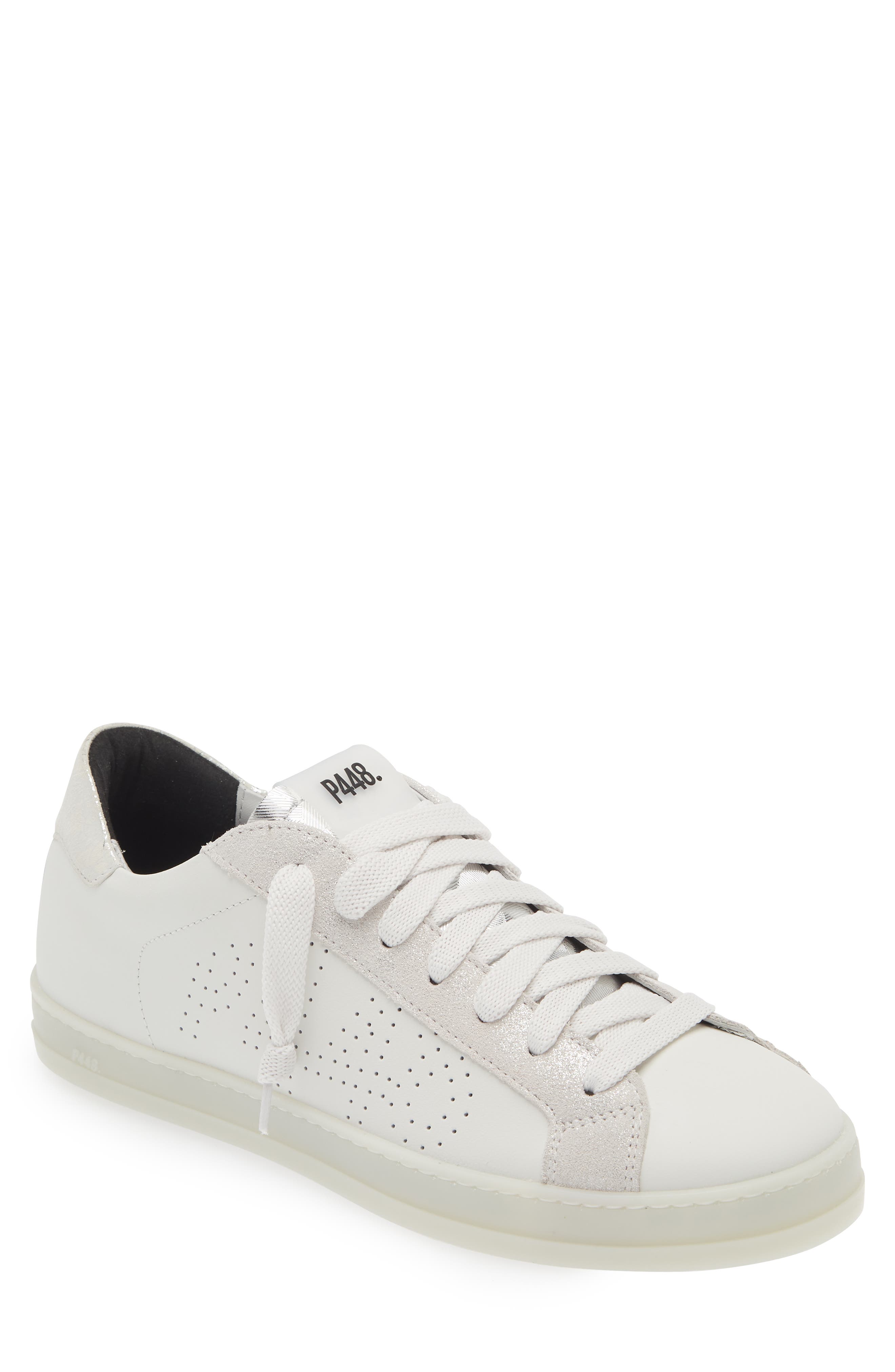 P448 John Leather Sneaker, Main, color, 