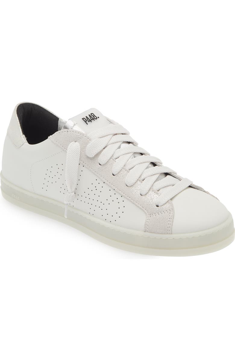 P448 John Leather Sneaker, Main, color,