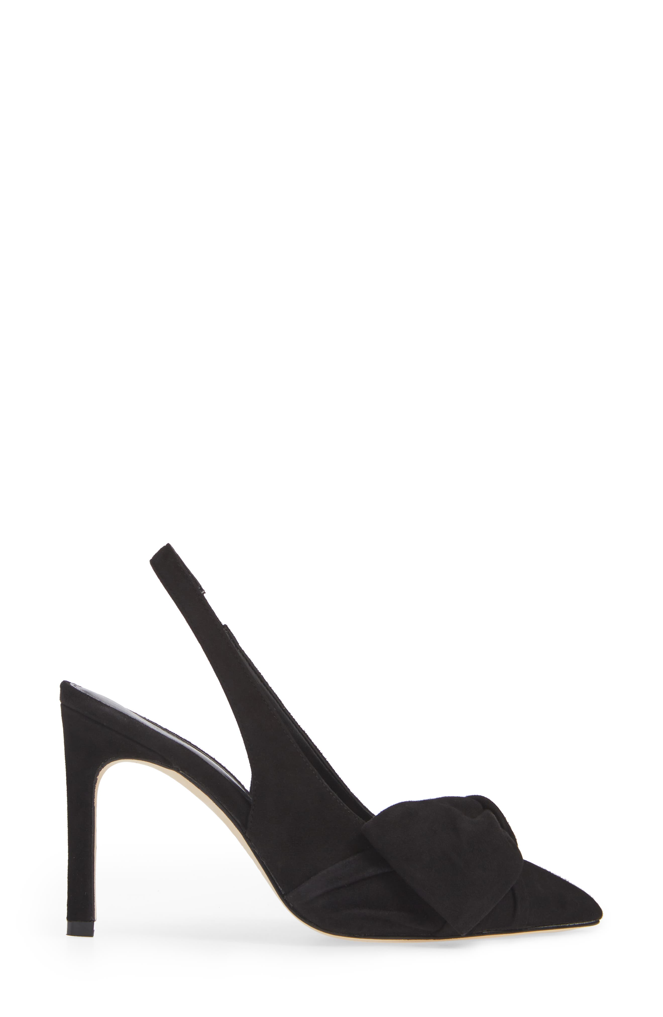 Iza Slingback Pump, Alternate, color, BLACK SUEDE