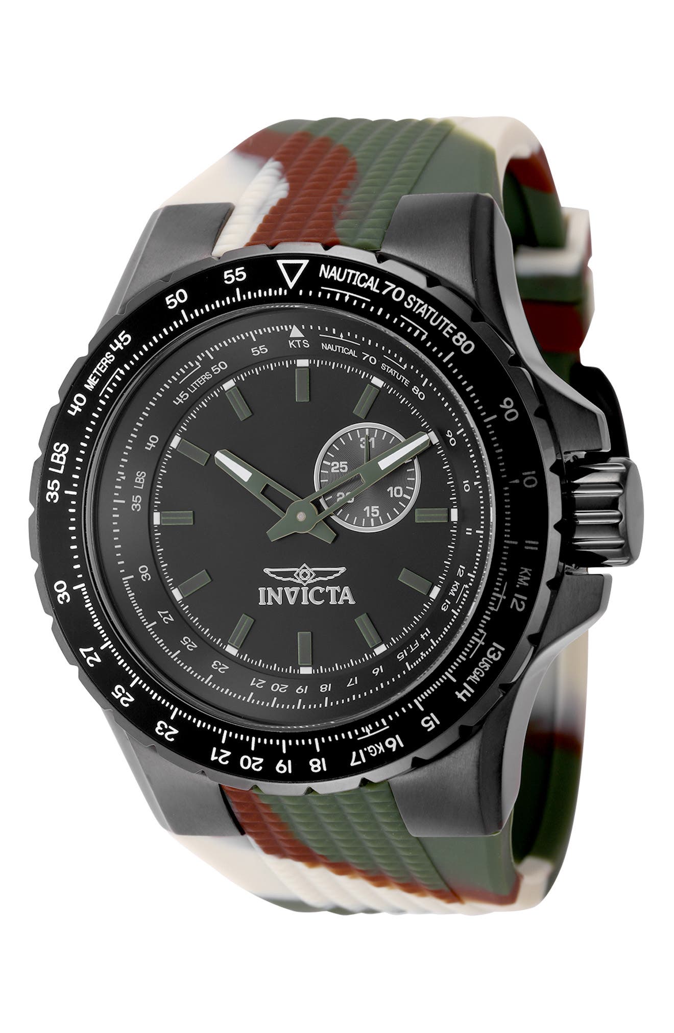 BLACK/ GREEN MULTI