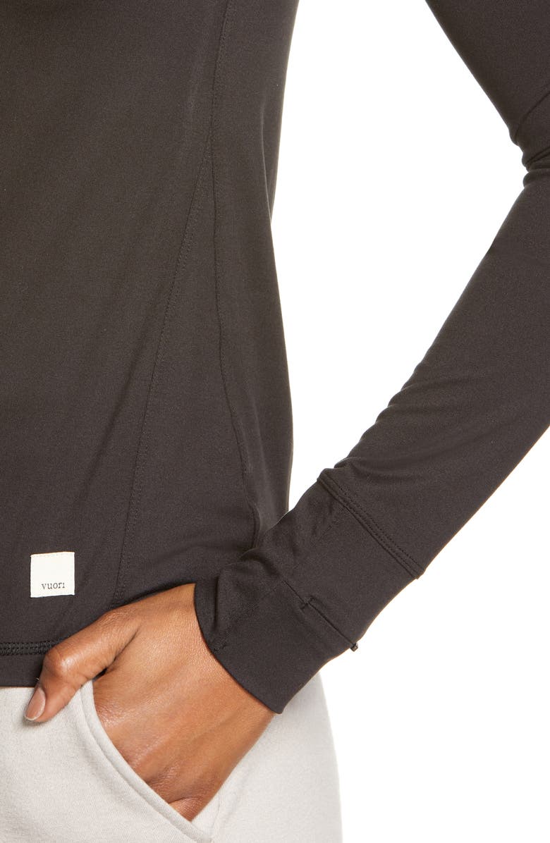 Vuori Lux Performance Long Sleeve T-Shirt, Alternate, color, 