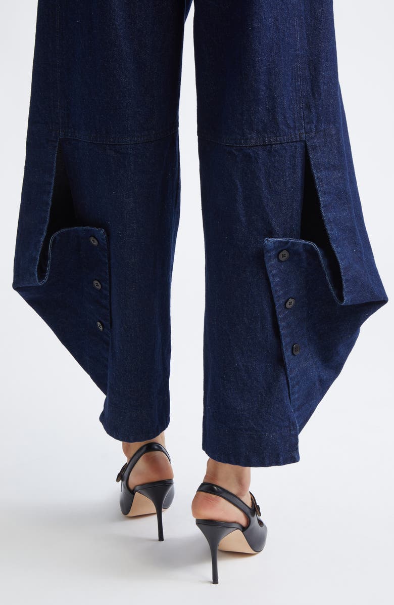 renaissance renaissance Ava Pleated Balloon Jeans, Alternate, color, Jeans