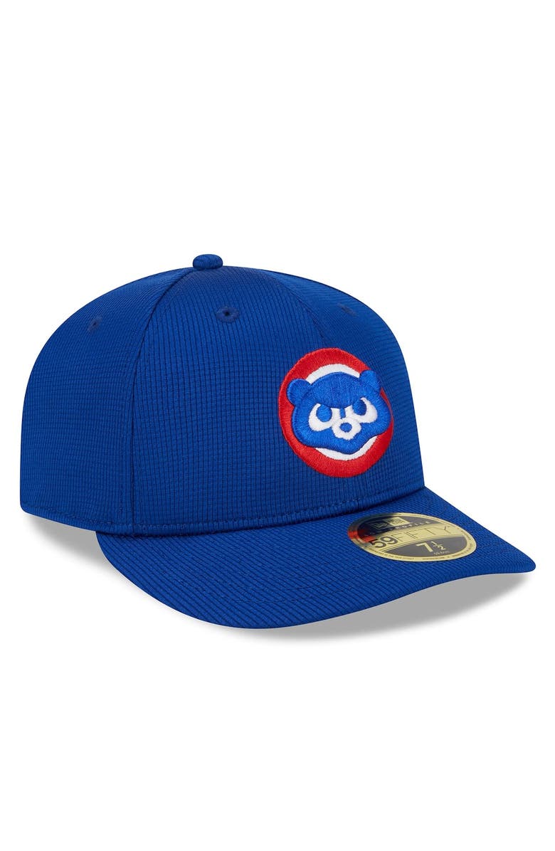 New Era Men's New Era Royal Chicago Cubs 2024 Batting Practice Low Profile 59FIFTY Fitted Hat, Alternate, color, Royal