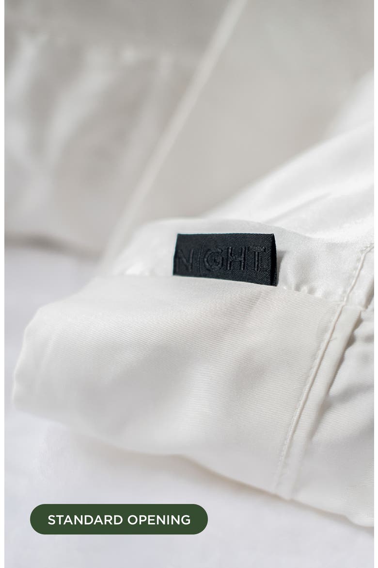 DualSilk Pillowcase, Alternate, color, WHITE