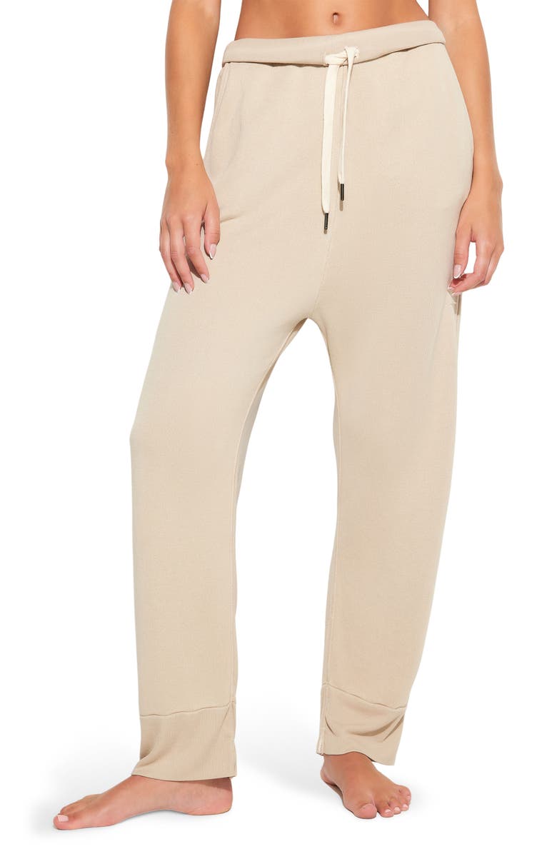 Spiritual Gangster Insignia Hendrix Cotton Blend Sweatpants, Main, color, Palo Santo