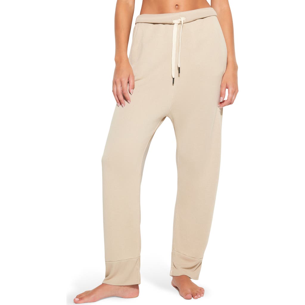 Spiritual Gangster Insignia Hendrix Cotton Blend Sweatpants In Neutral