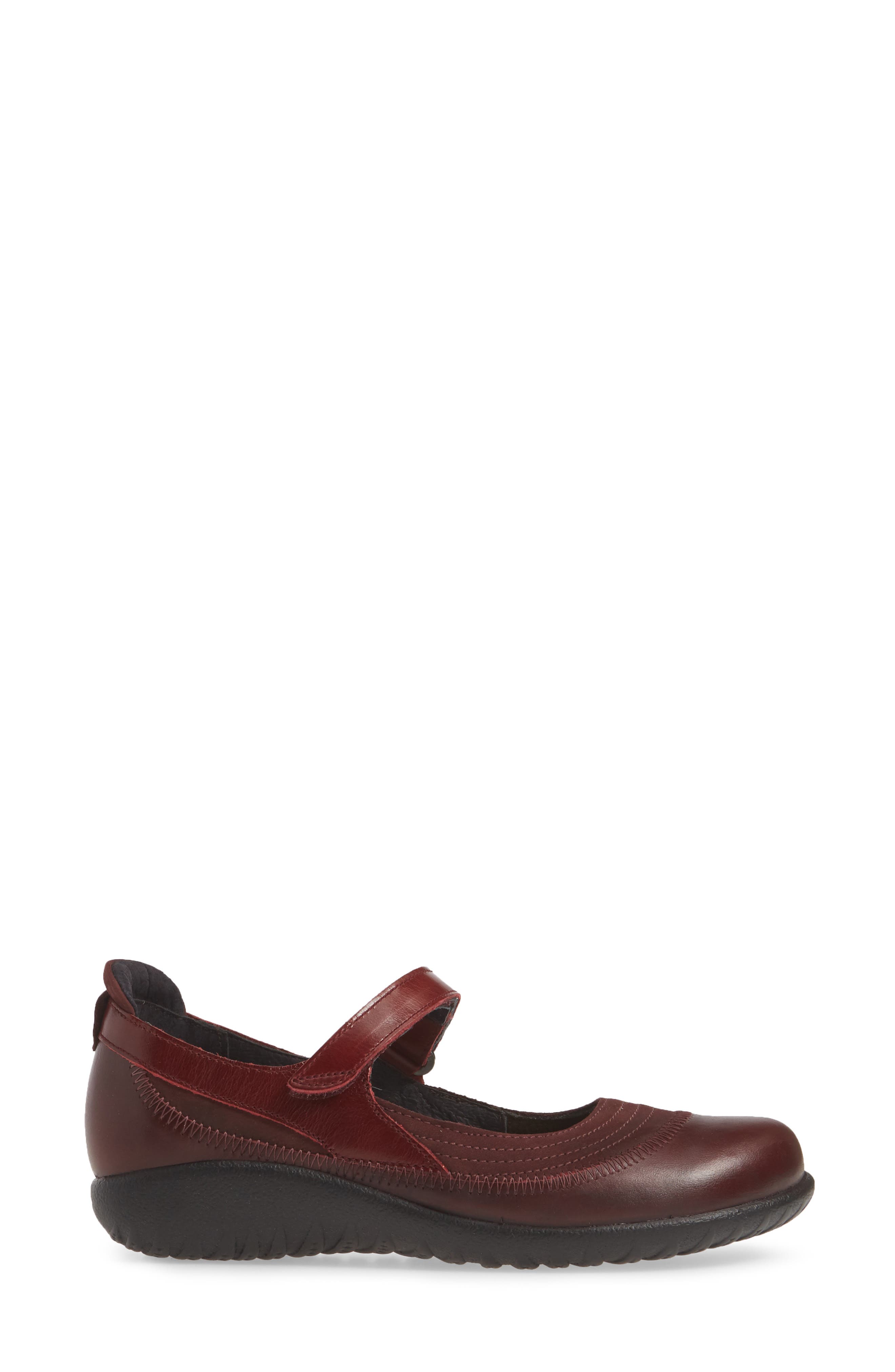 Kire Mary Jane Flat, Alternate, color, VIOLET/ BORDEAUX LEATHER