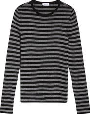 Akris punto Stripe Virgin Wool Sweater