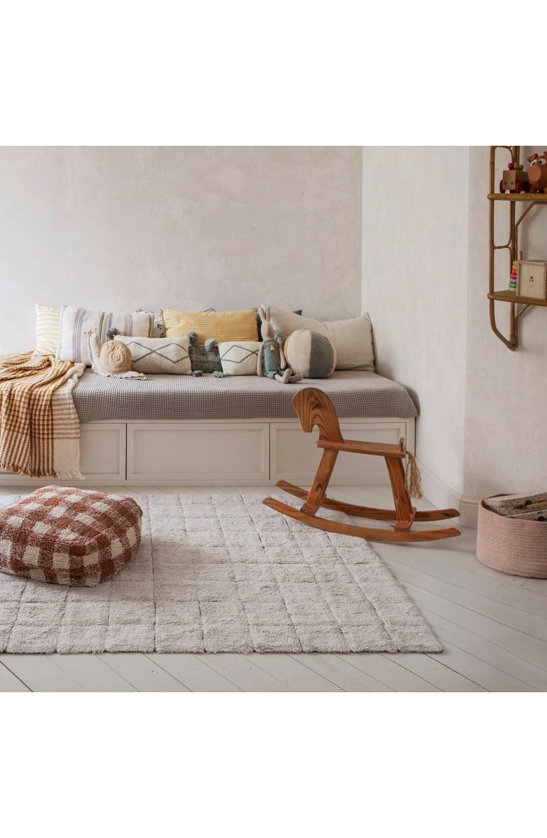 Lorena Canals Washable rug Mosaic, Alternate, color, Natural, Toffee