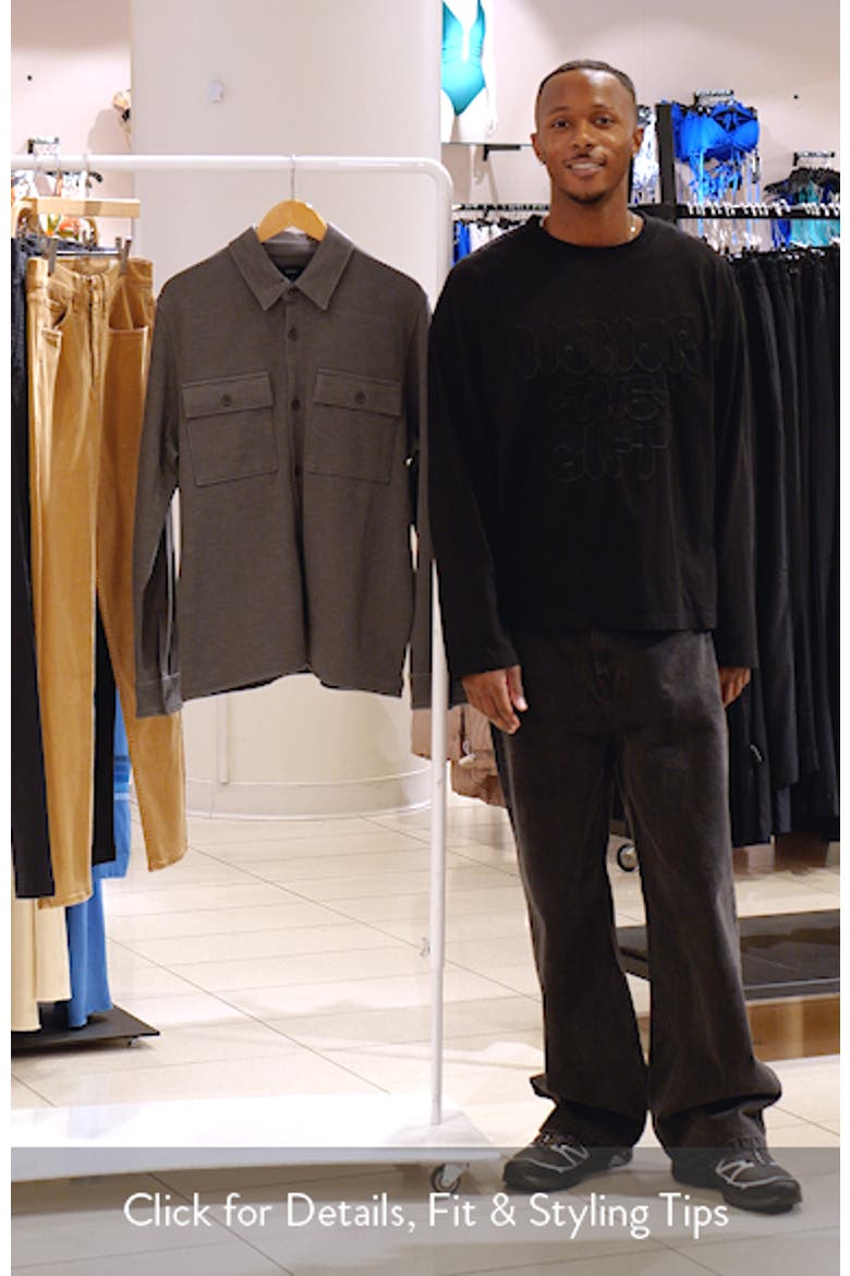 Double Slub Shirt Jacket video