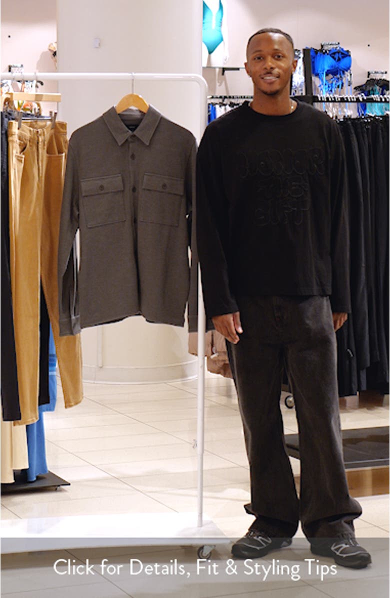 Double Slub Shirt Jacket, sales video thumbnail