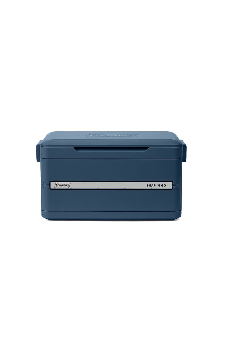 Coleman Snap 'N Go 35-Quart Collapsible Hard Cooler, Main, color, Sapphire Blue