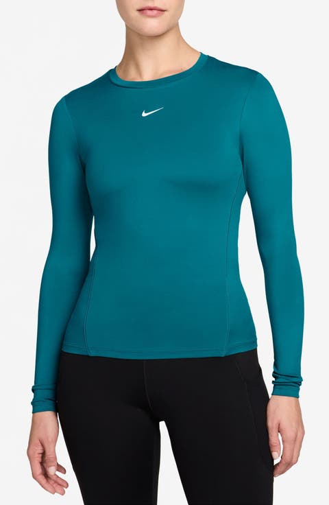 One Dri-FIT Fitted Long Sleeve Performance Tee