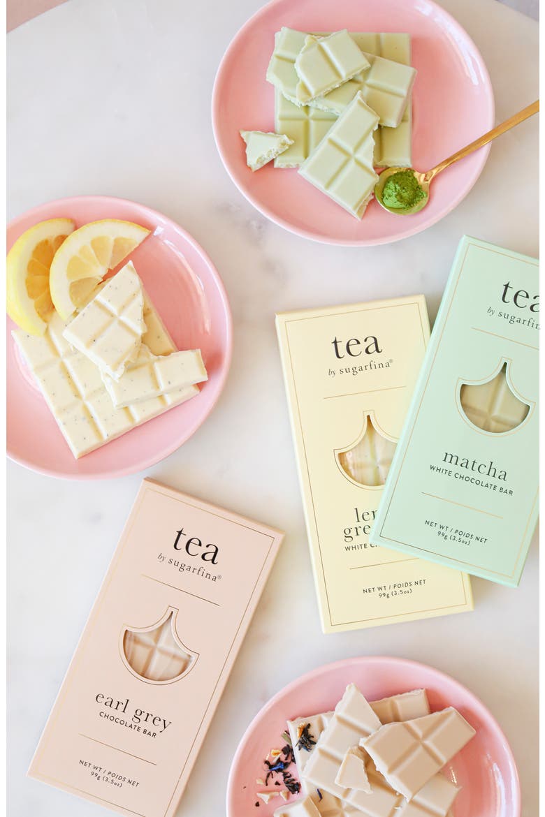 Sereni Tea Set of 3 Chocolate Bars, Alternate, color, BLUE