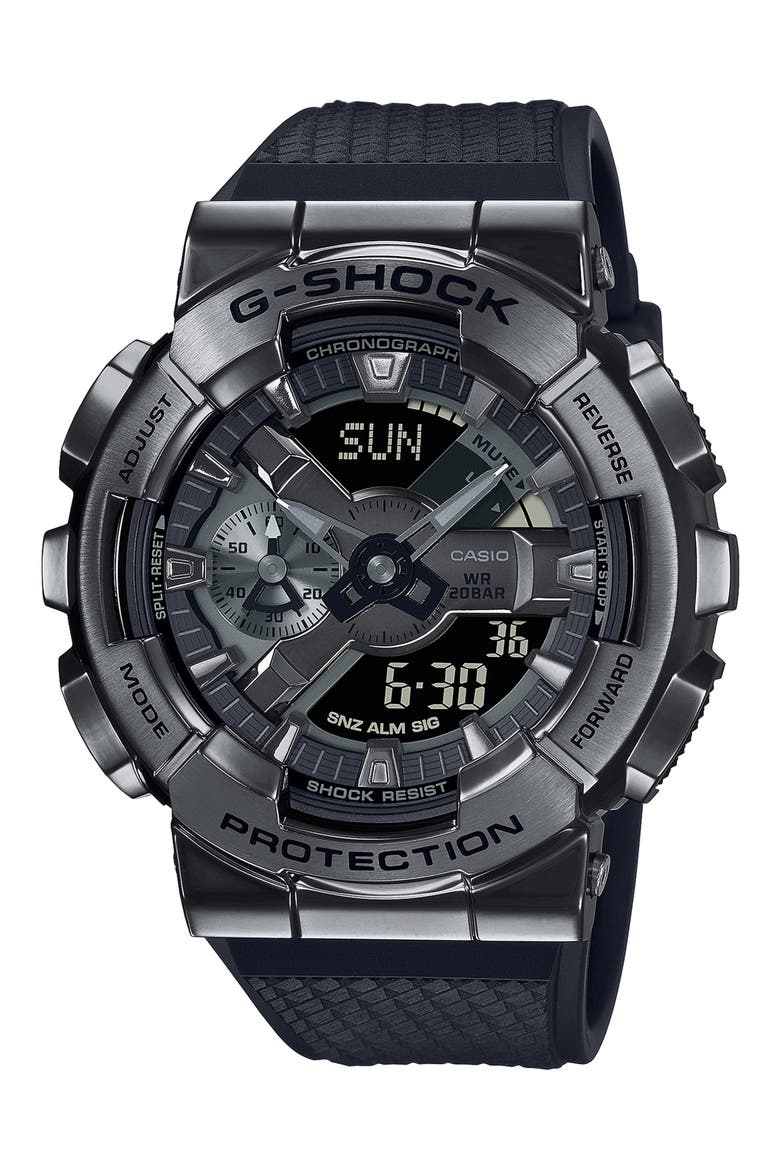 Ana-Digi Watch, 51mm, Main, color, GUNMETAL