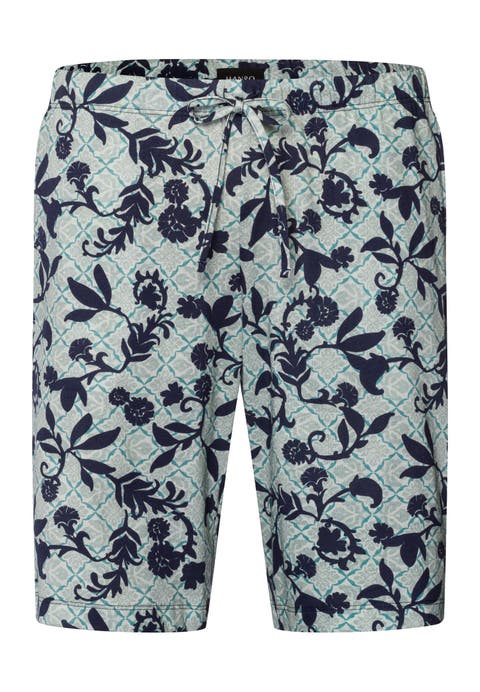 Night And Day Drawstring Cotton Shorts