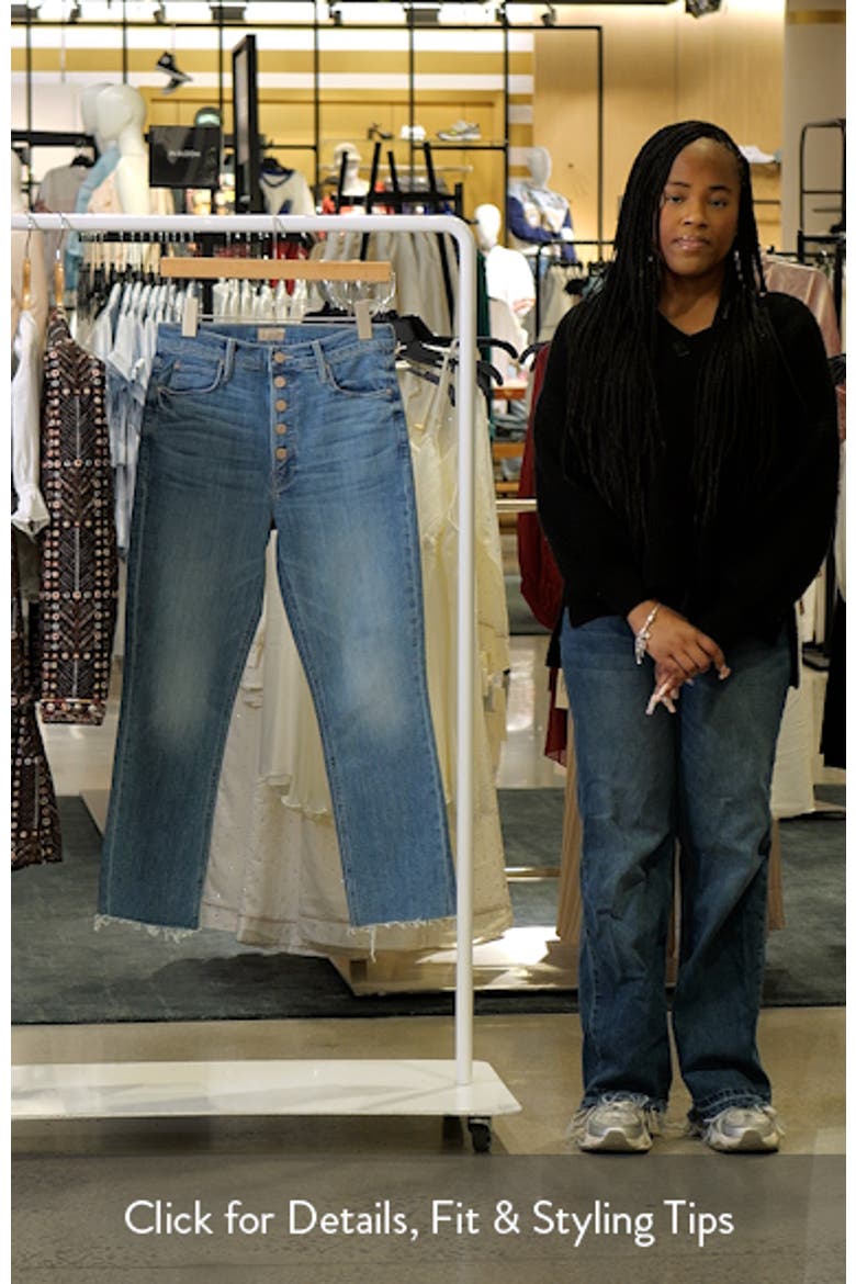 The Pixie Dazzler Fray Hem Ankle Jeans video