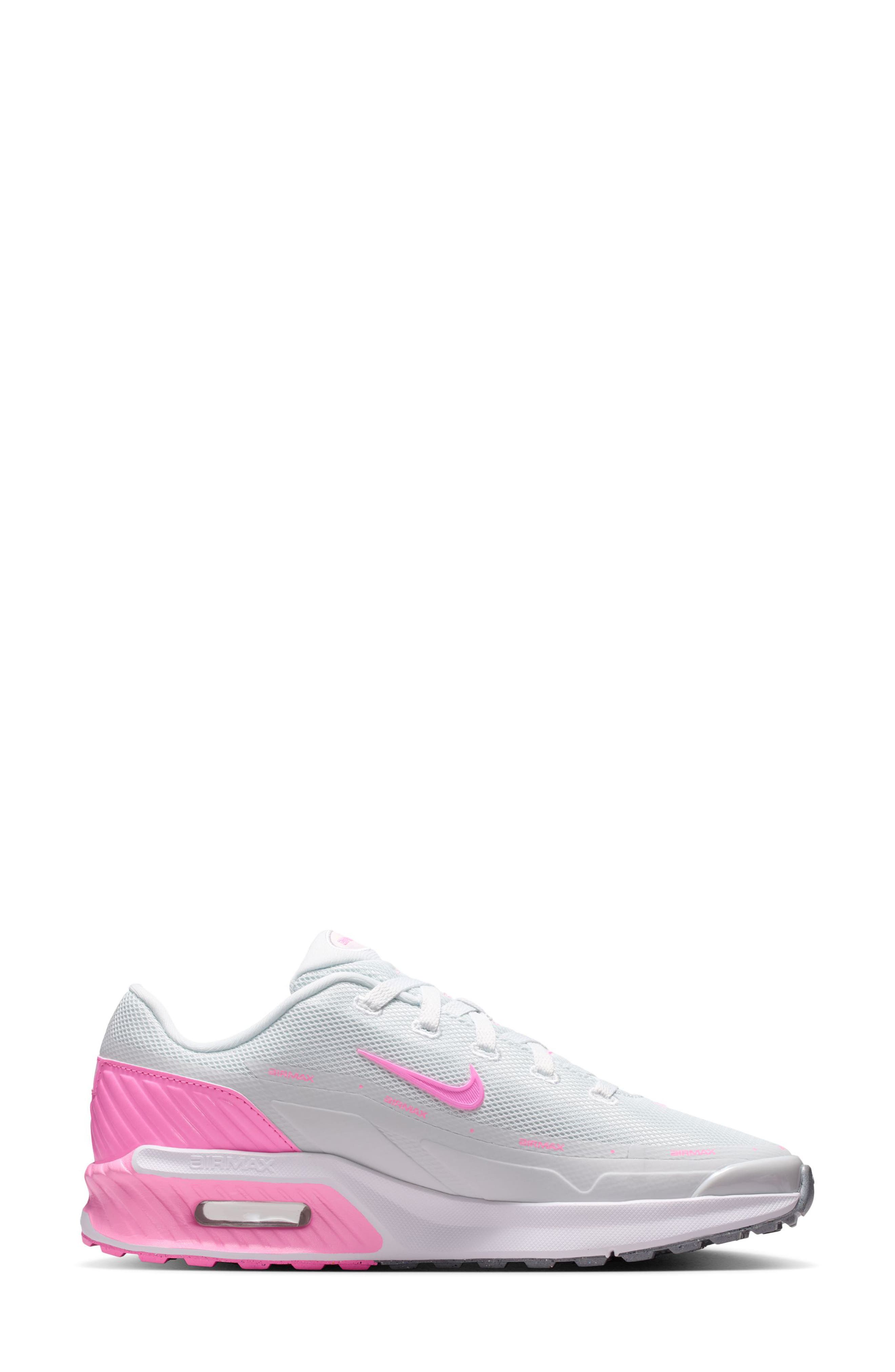 Air Max Bia Sneaker, Alternate, color, OFF WHITE/ PINK SPELL-WHITE