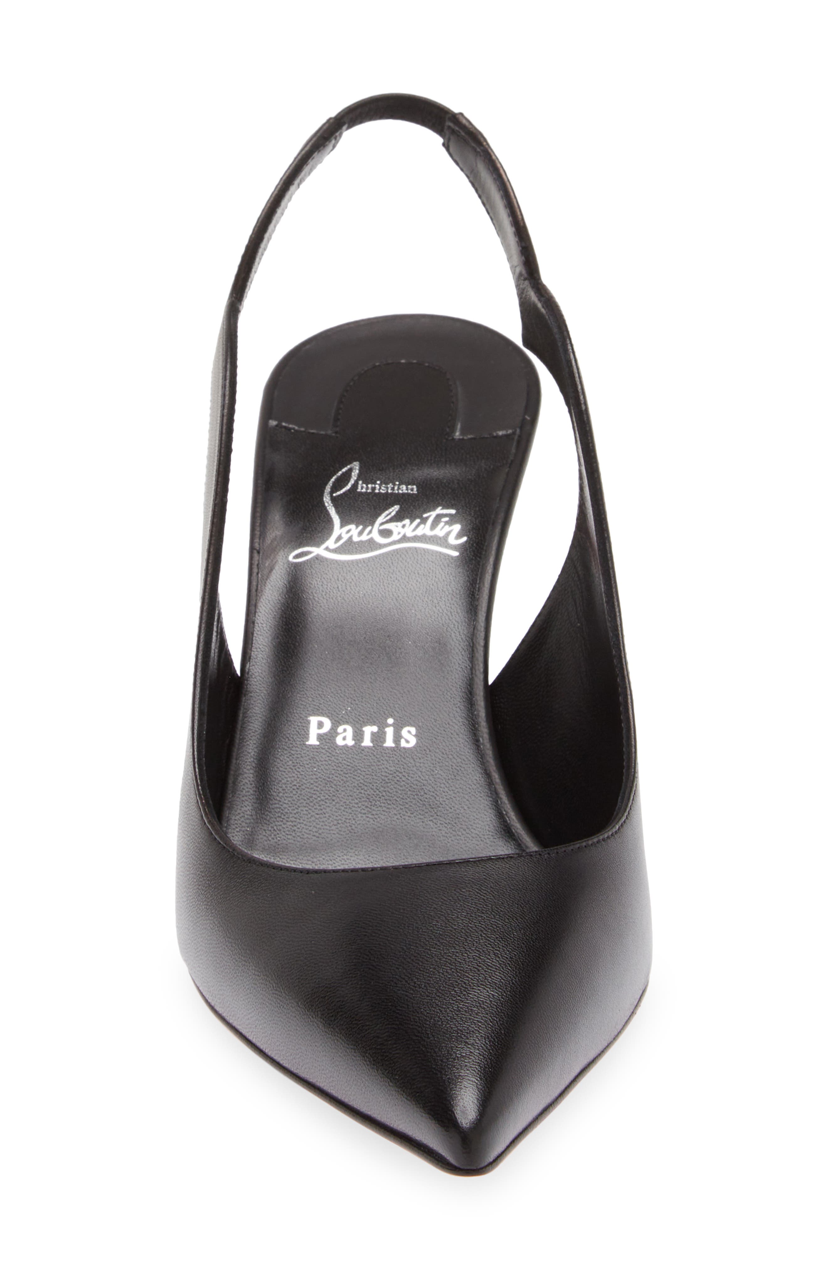 Christian Louboutin Hot Chick Pointed Toe Slingback Pump, Alternate, color, 