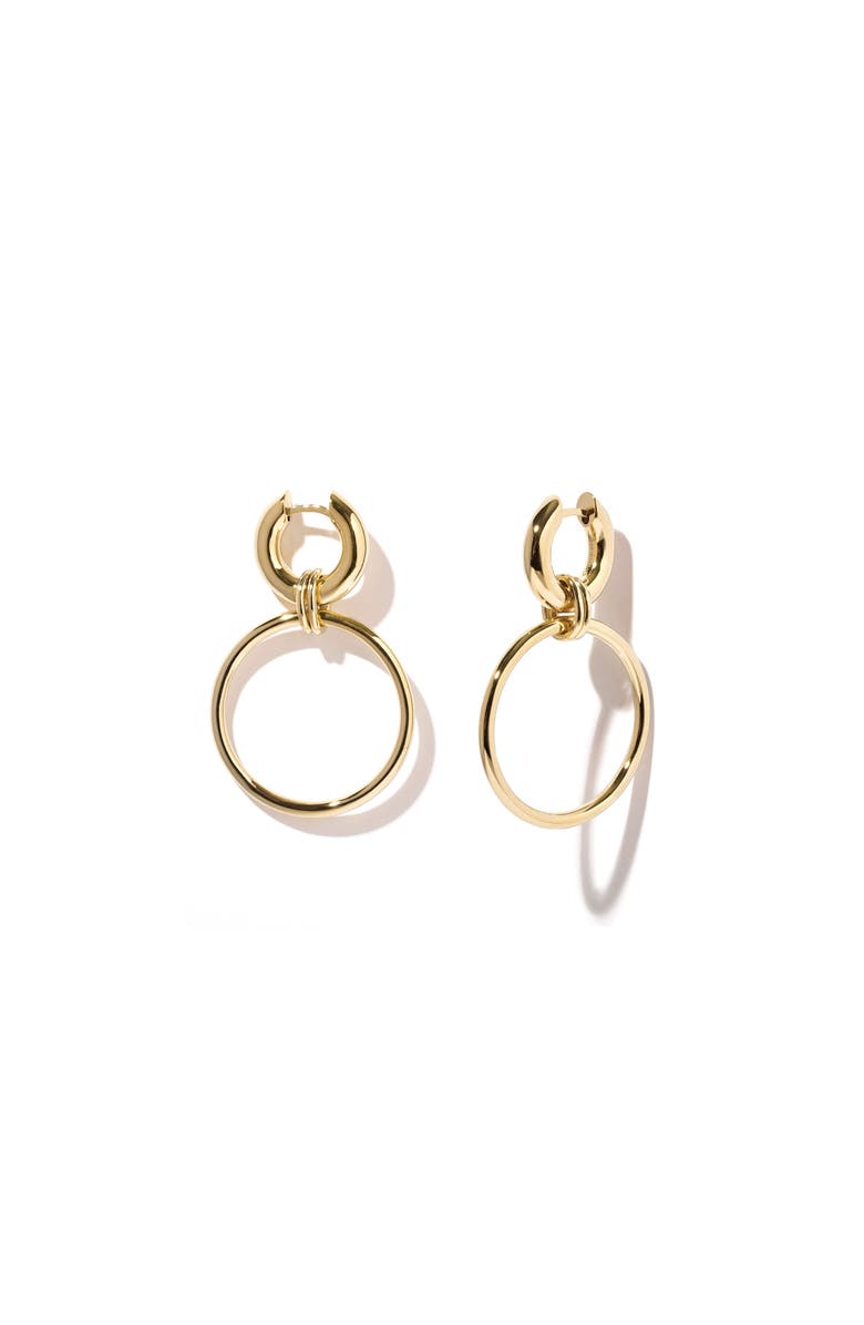 Otiumberg 14kt Gold Vermeil Laguna Hoop Earrings, Main, color, Yellow Toned Gold