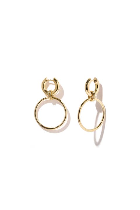 14kt Gold Vermeil Laguna Hoop Earrings