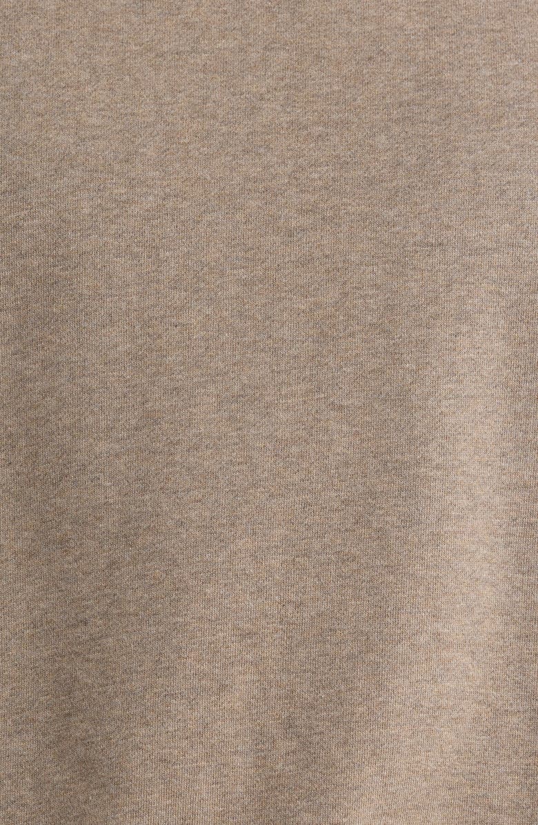 Fear of God Essentials Classic Fit Fleece Crewneck Sweatshirt, Alternate, color, Concrete/Dark Concrete Heather