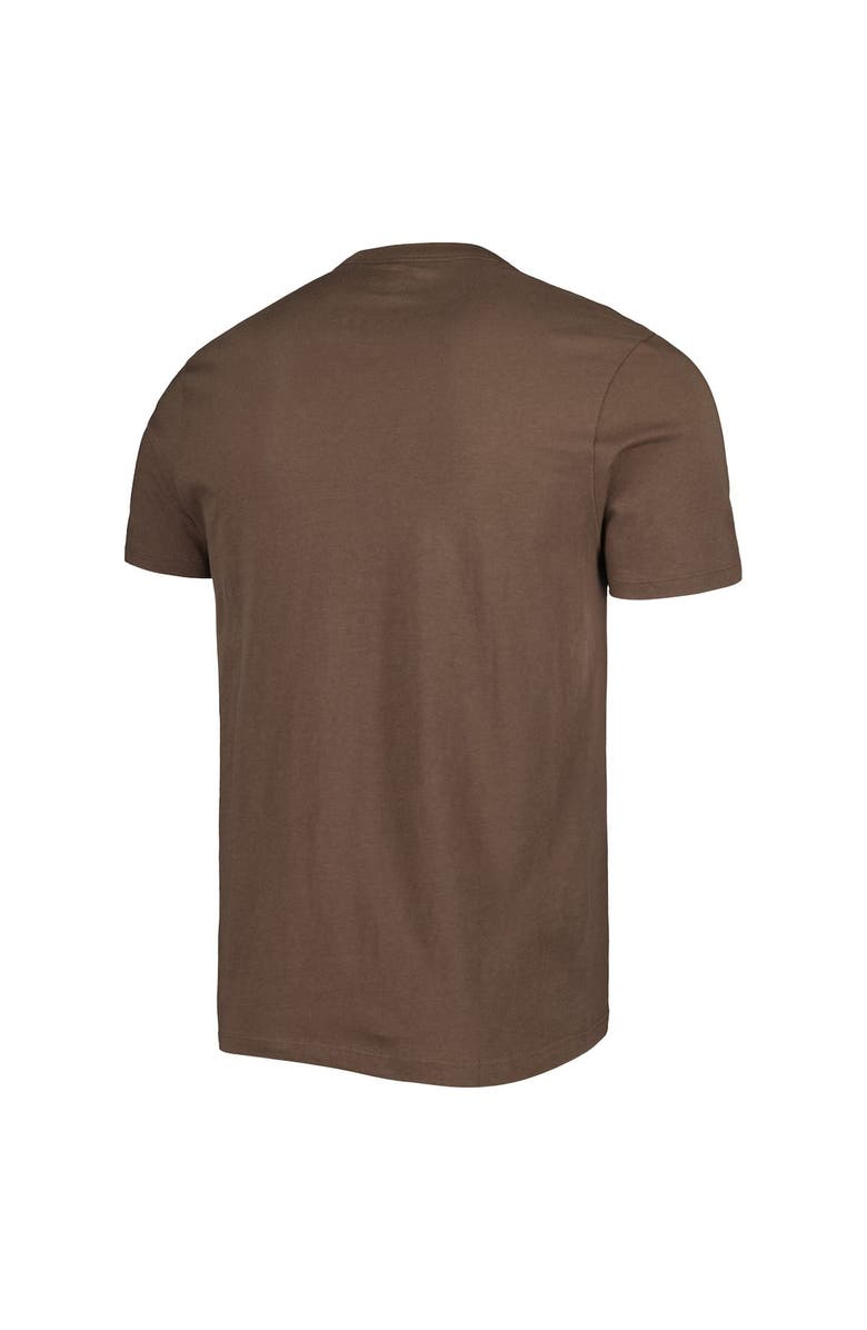 '47 Men's '47 Brown Cleveland Browns Wordmark Rider Franklin T-Shirt, Alternate, color, Brown