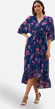Yumi Floral Midi Dress