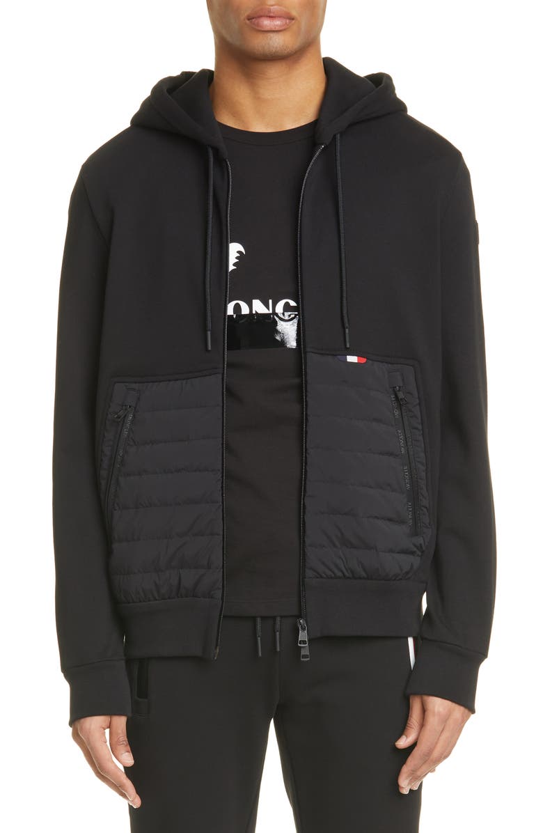 Moncler Zip Hoodie, Main, color, 
