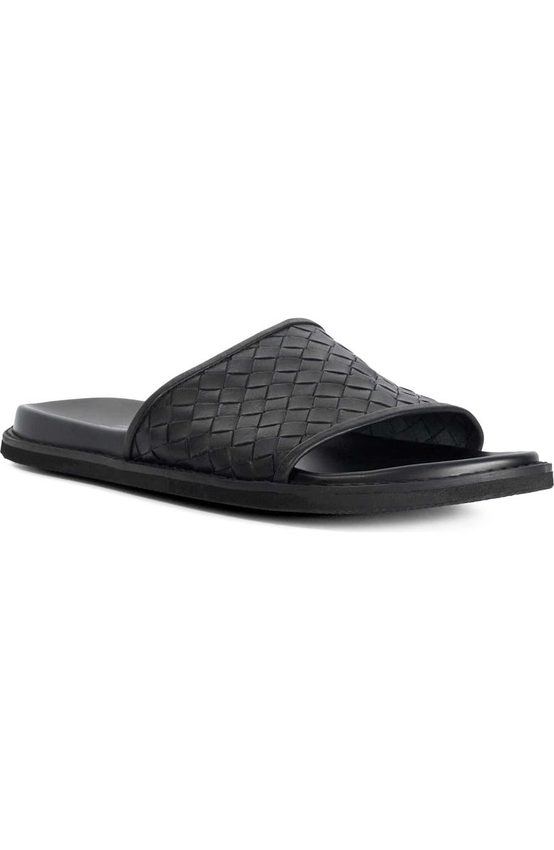 Dune London Ivar Slide Sandal, Main, color, Black