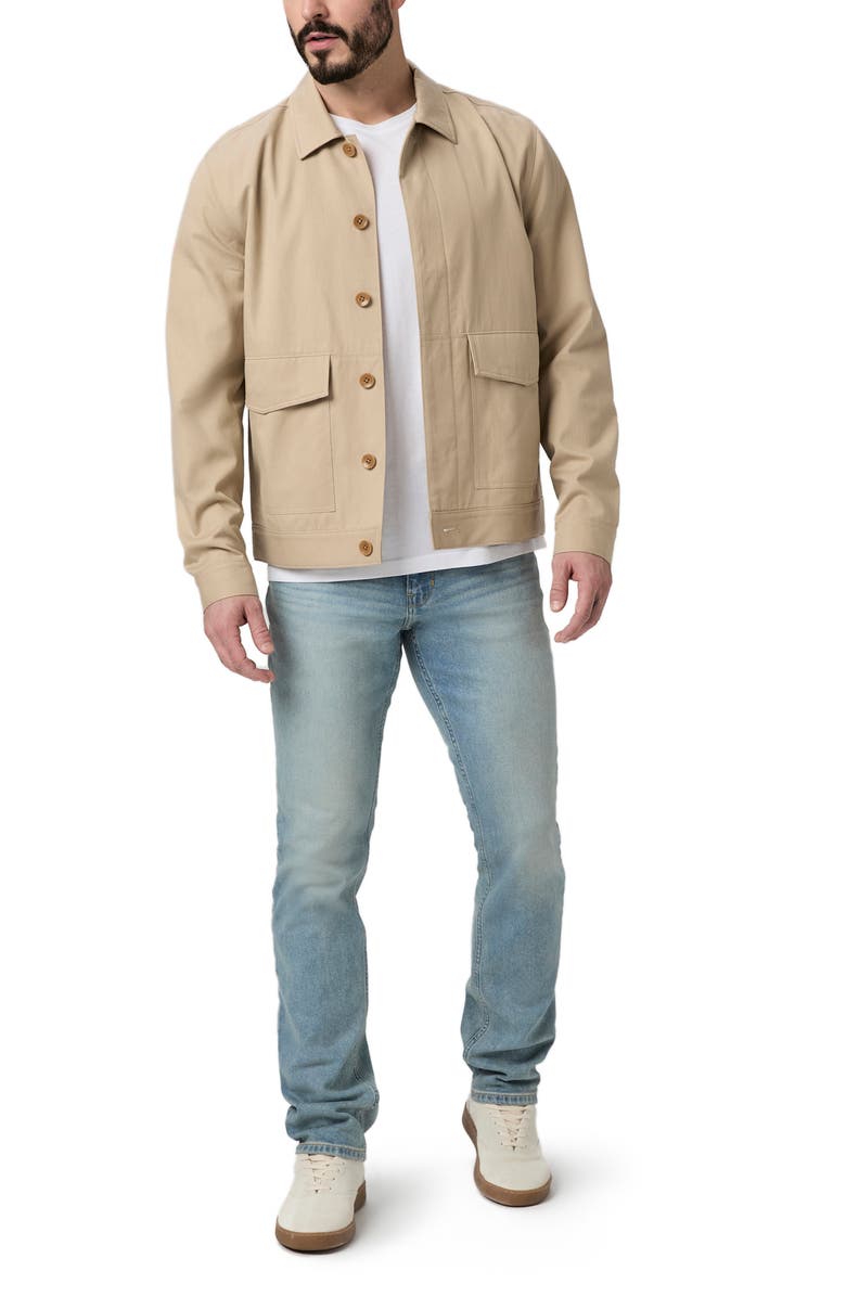 PAIGE Jerico Lyocell & Cotton Jacket, Alternate, color, Seedling