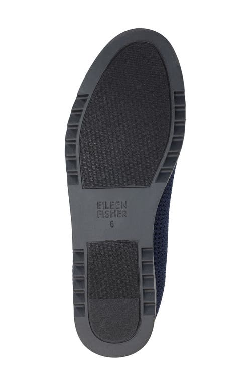 Eileen Fisher Etta Slip-on Flat In Blue