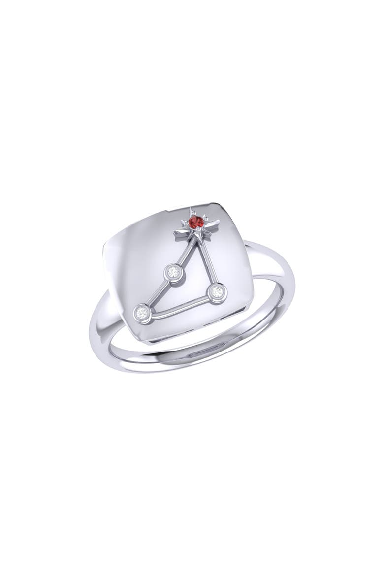Earth Fire Textured Silver & Enamel Band Men Ring, Main, color, Dark Grey