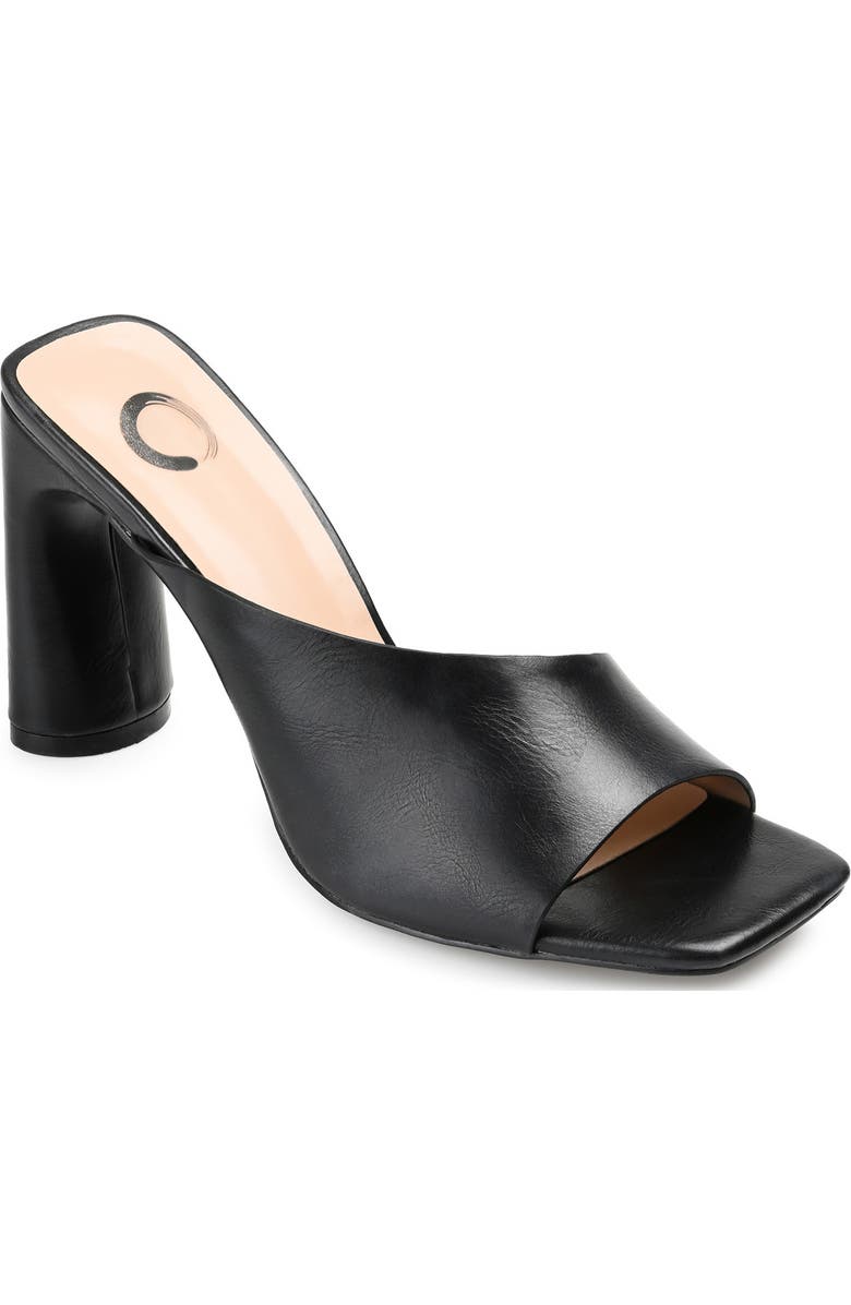 Journee Collection Dola Asymmetrical Sandal, Main, color,