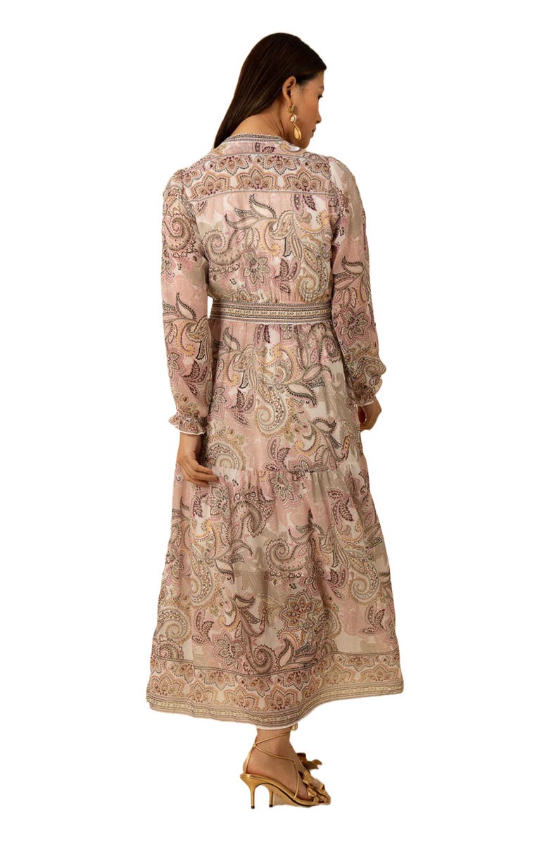 Hale Bob Shelby Chiffon Long Dress, Alternate, color,