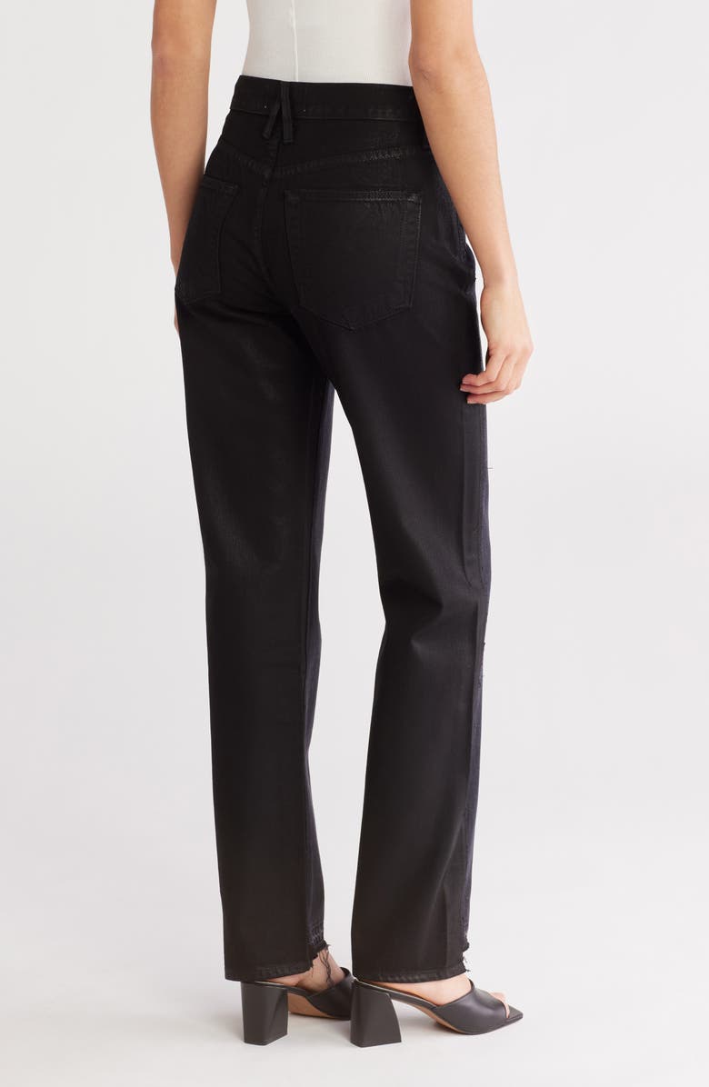 SLVRLAKE London Reworked Panelled Wide Leg Jeans, Alternate, color, 