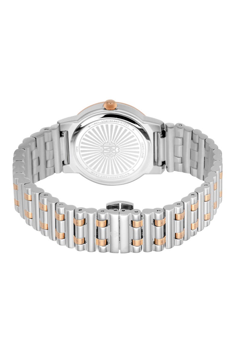 Bracelet Watch, 32mm, Alternate, color, TWO TONE SILVER & ROSE GOLD