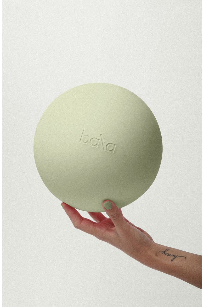 Pilates Ball, Alternate, color, Sage