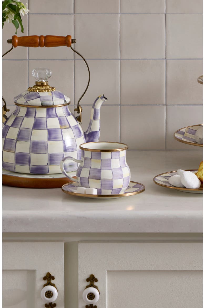 Violet Check Mug, Alternate, color, VIOLET