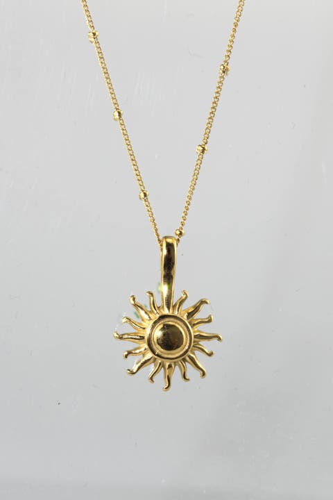 Lyra Sun Necklace