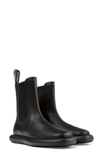 Camper Onda Elastic-panelled Chelsea Boots In Black