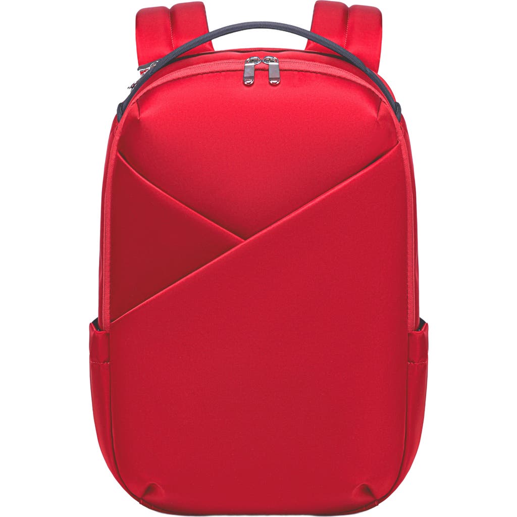 Lux and Nyx Origami 16-inch Laptop Backpack For Women in Cardinal Red  product