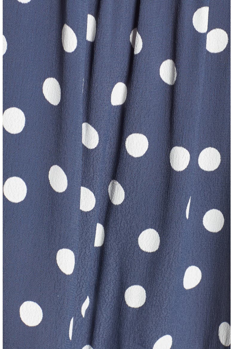 Hattie Shift Dress (Nordstrom Exclusive), Alternate, color, INK POLKA DOT PRINT